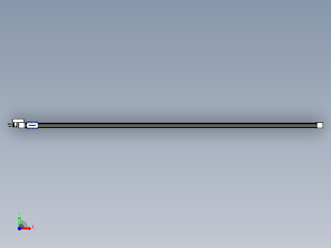 威洛博LB.GB同步带传动--欧规系列GB8-L96-S4450-BR-P40前视图