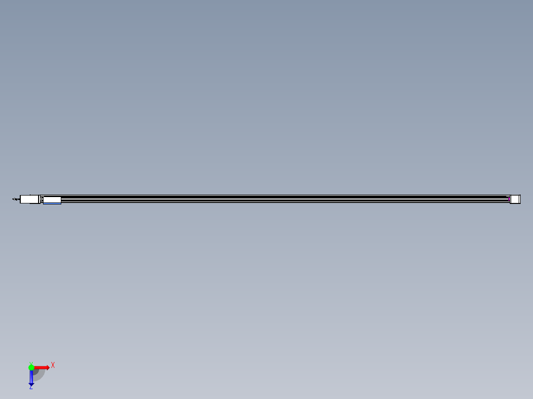 威洛博LB.GB同步带传动--欧规系列GB8-L96-S4450-BR-P40俯视图