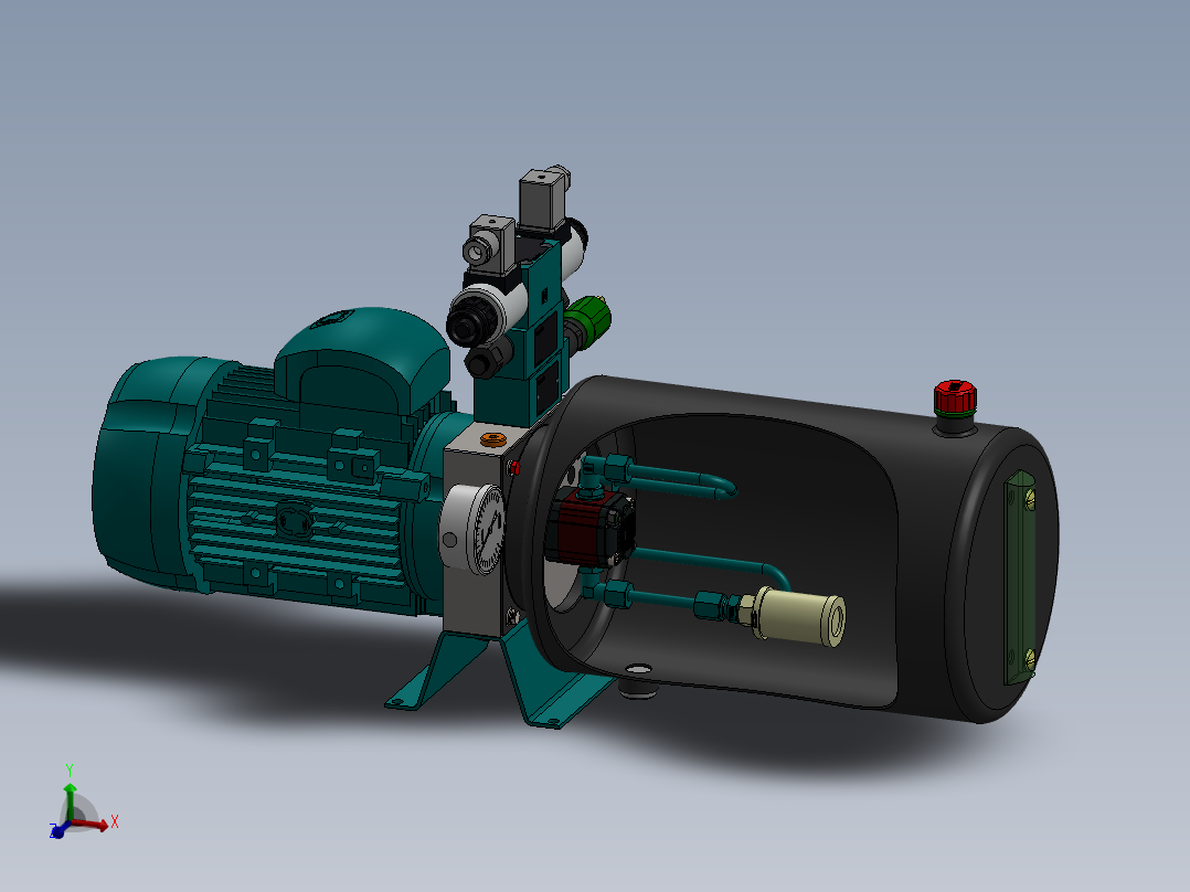 微型1<span style='color: red'>KW</span><span style='color: red'>液压</span>站SW2013