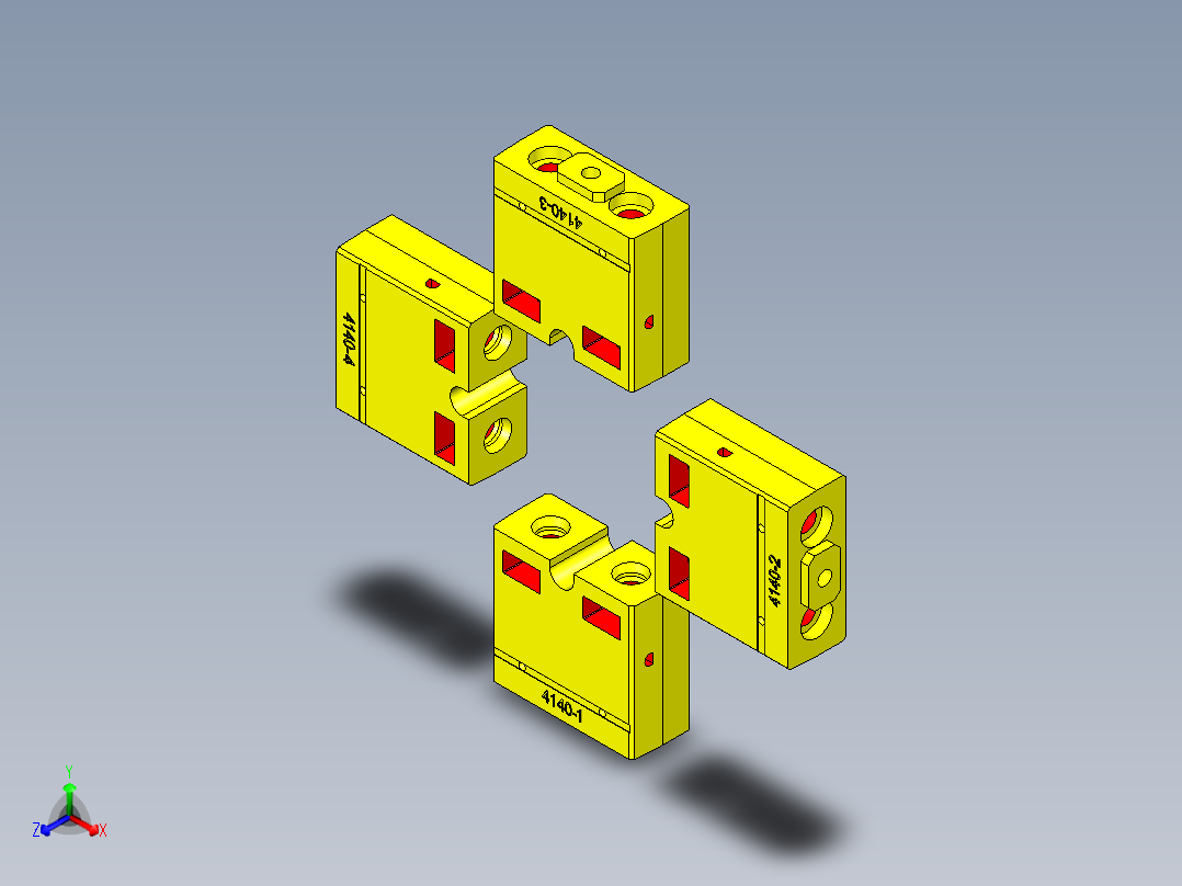 <span style='color: red'>4</span>套油管<span style='color: red'>模具</span>图纸