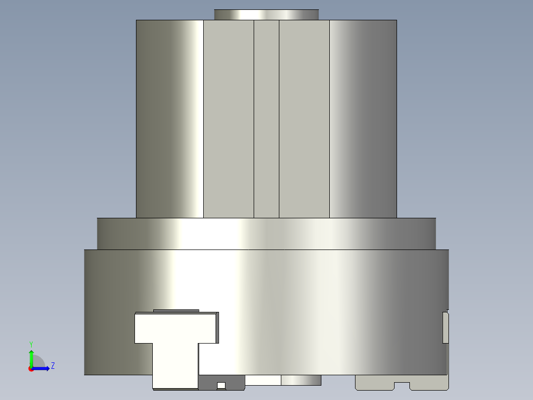 普通气爪PH02-30B左视图