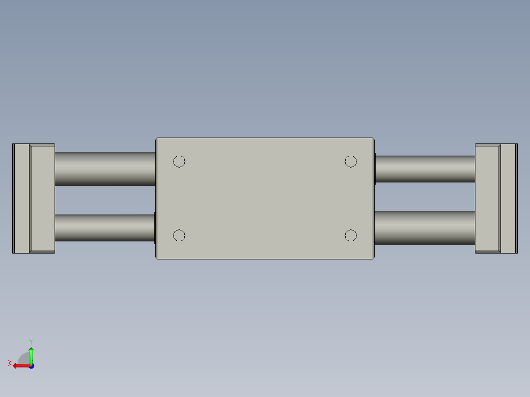 普通气爪PH06-30L后视图