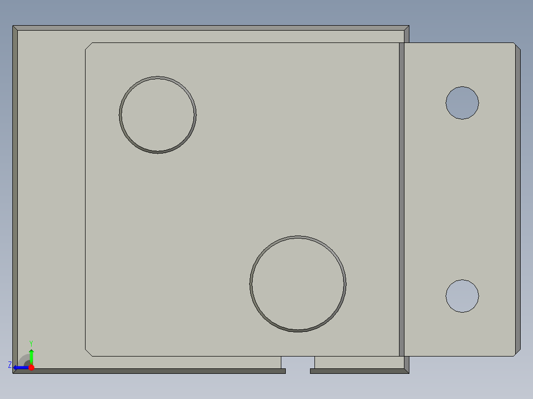 普通气爪PH06-30L右视图