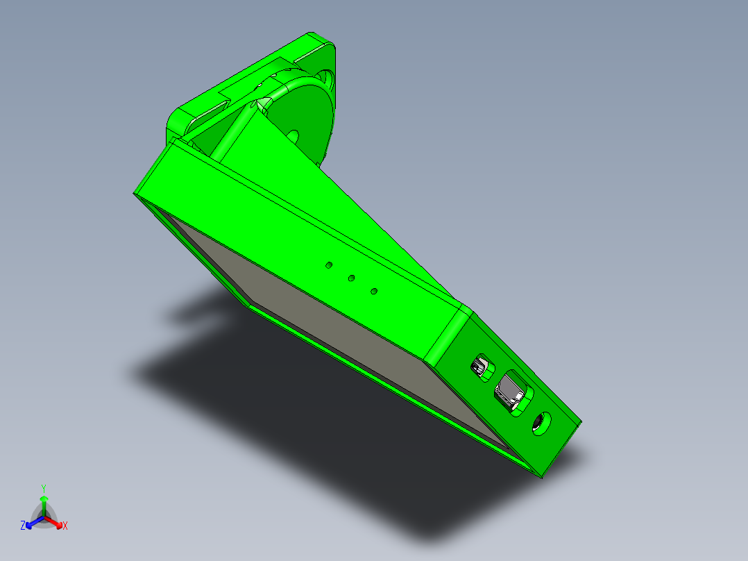 BTT HDMI 5 温室显示控制器液晶正等轴测图