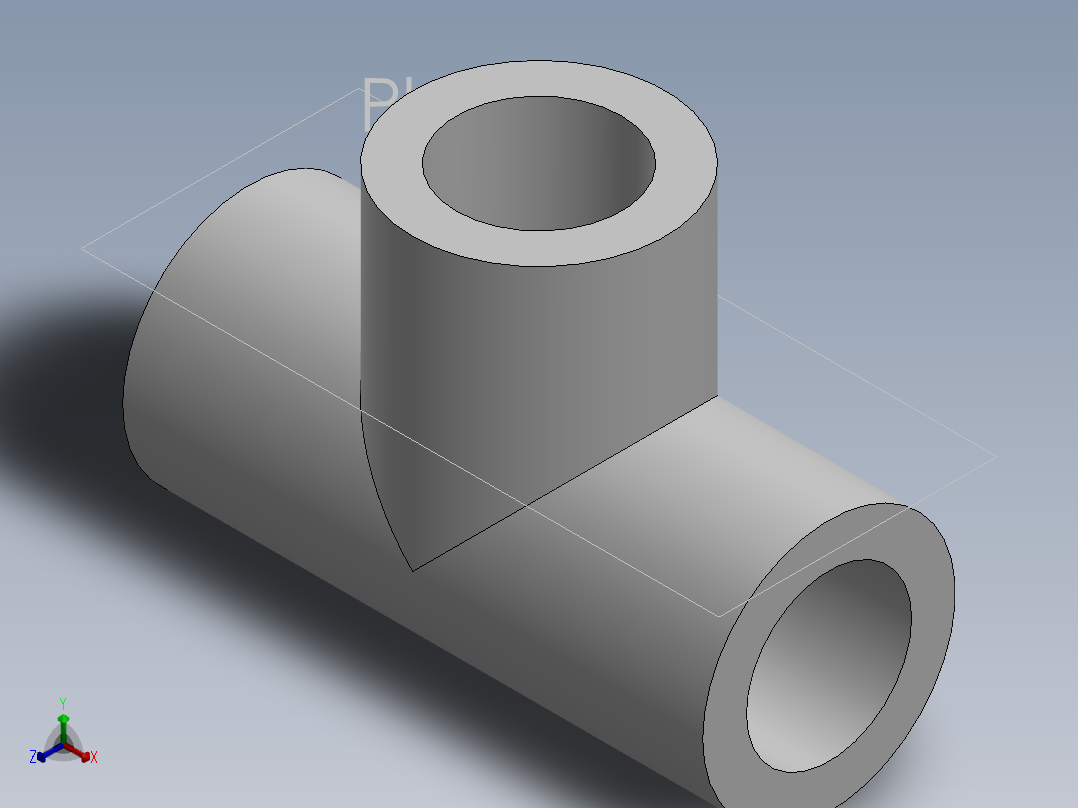聚氯乙烯三通件