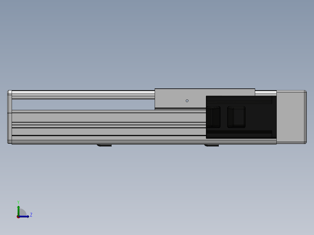 精密模组MY140-T10-150L-BR-P40B-C4-C左视图