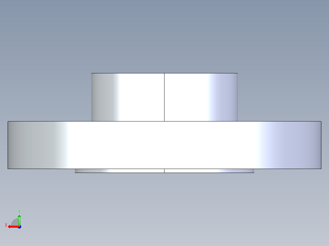 聚氯乙烯配件27-Sch80_Flange Vanstone_FPT_855-015_1.5in后视图