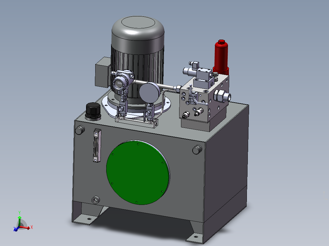 自重闸阀液压站