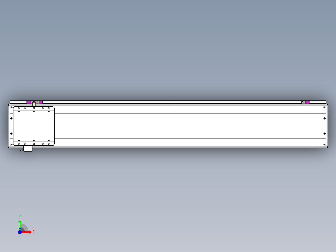 威洛博LC系列3d模型模组LC22H2Y-S1350前视图
