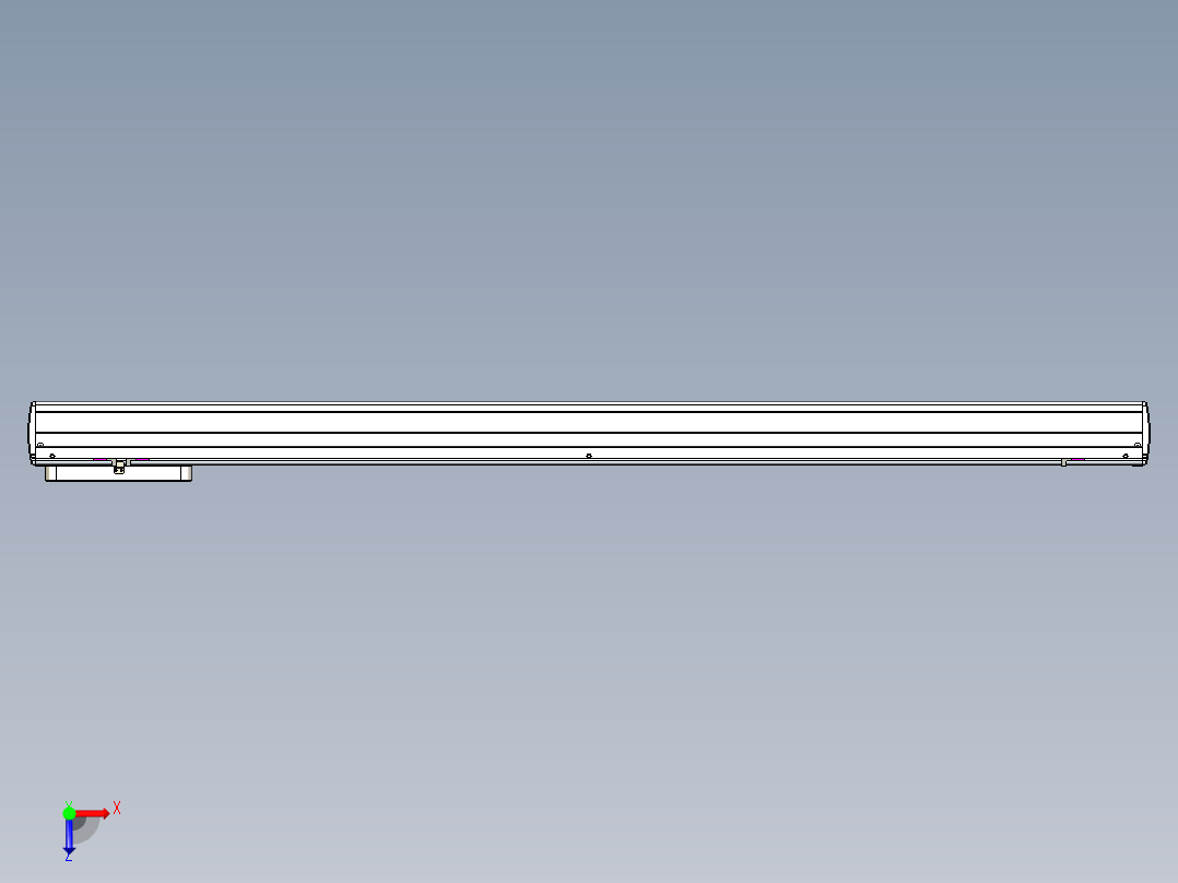 威洛博LC系列3d模型模组LC22H2Y-S1350俯视图
