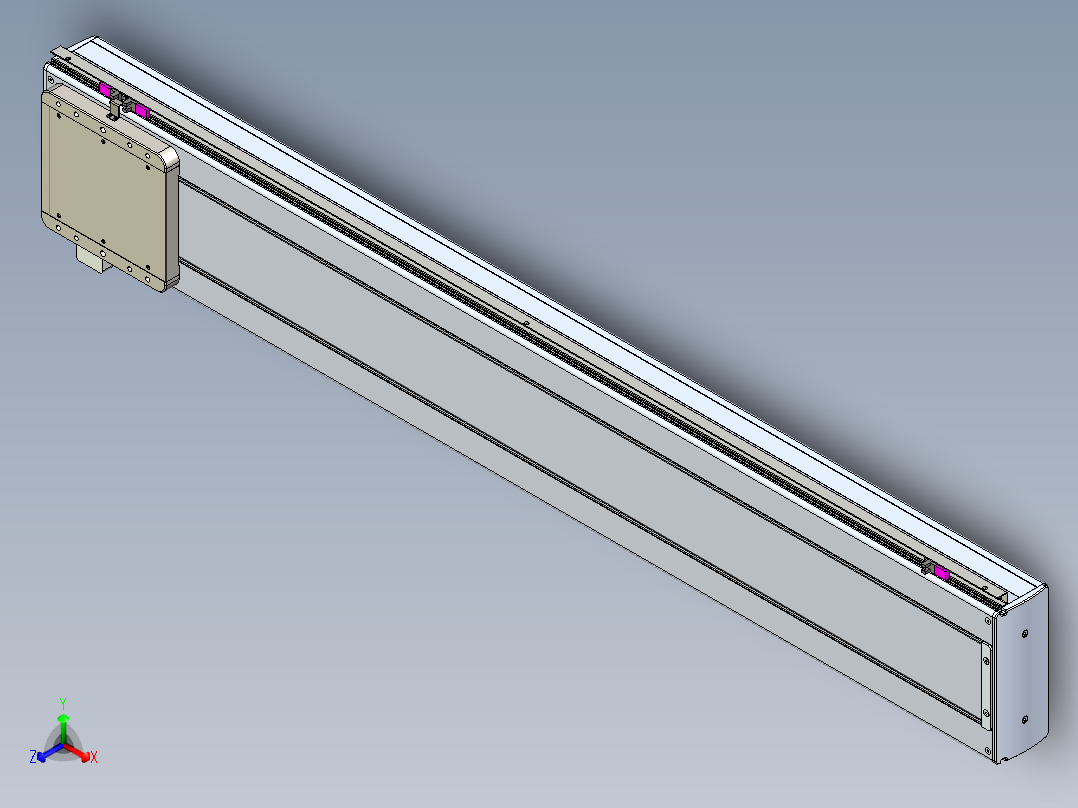 威洛博LC系列3d模型模组LC22H2Y-S1350正等轴测图