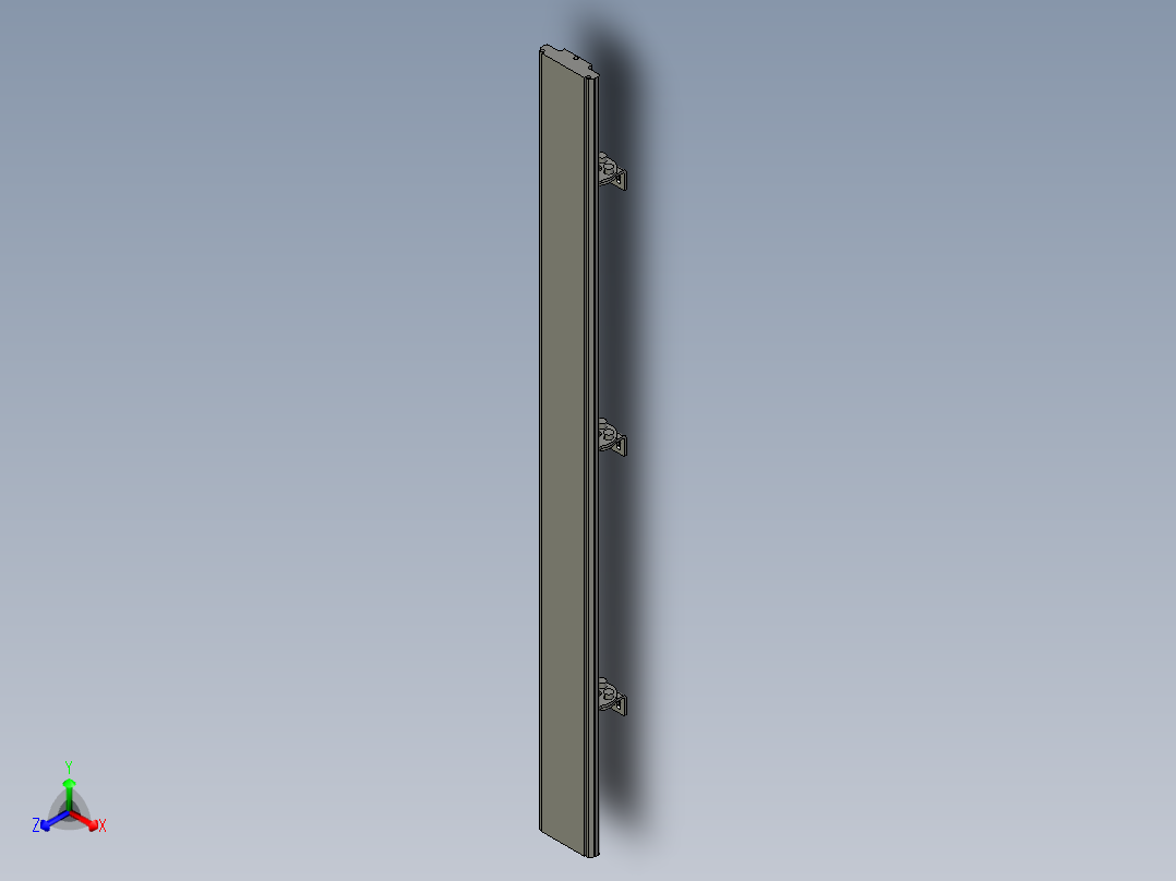 基恩士SL-M60H_kc图纸模型正等轴测图