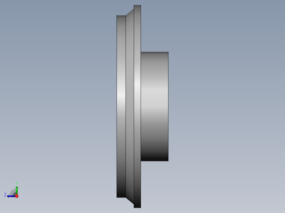 咖啡研磨机防尘罩右视图