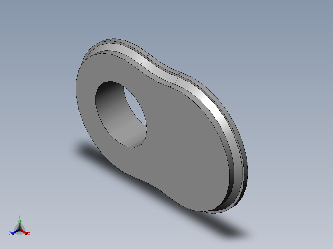 咖啡研磨机防尘罩正等轴测图