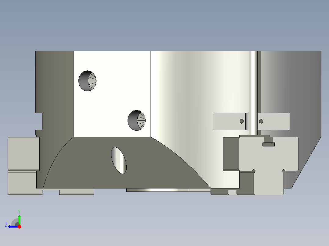 普通气爪PH14-125S右视图