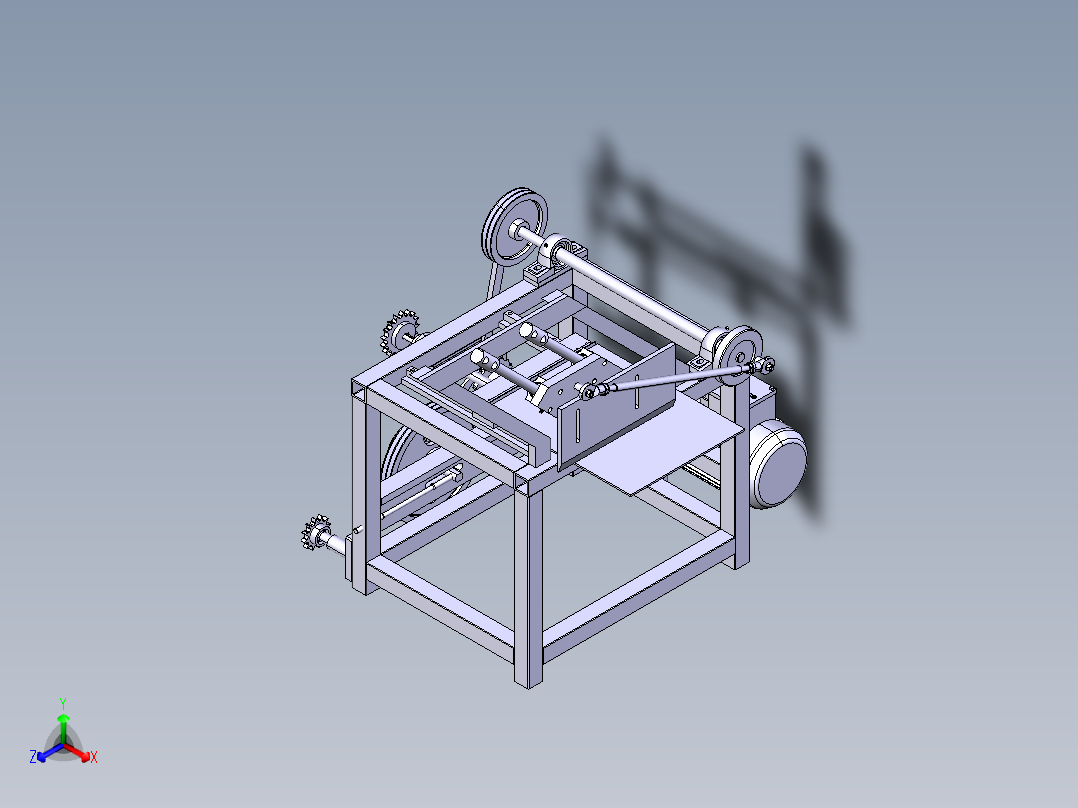 基于CATIA的土豆切片机结构设计-含三维catia正等轴测图