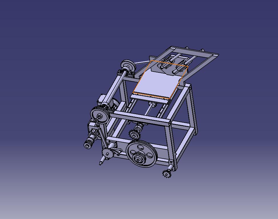 基于CATIA的土豆切片机结构设计-含三维catia