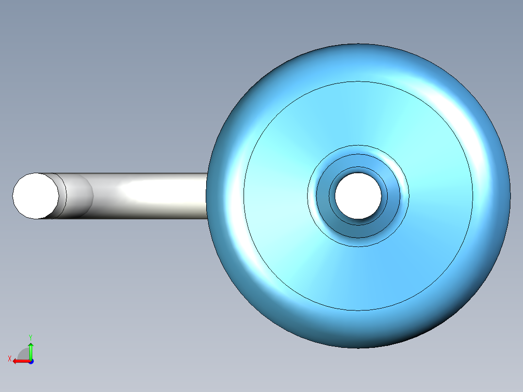 无源元件封装-RES-0.5W-V-MF后视图