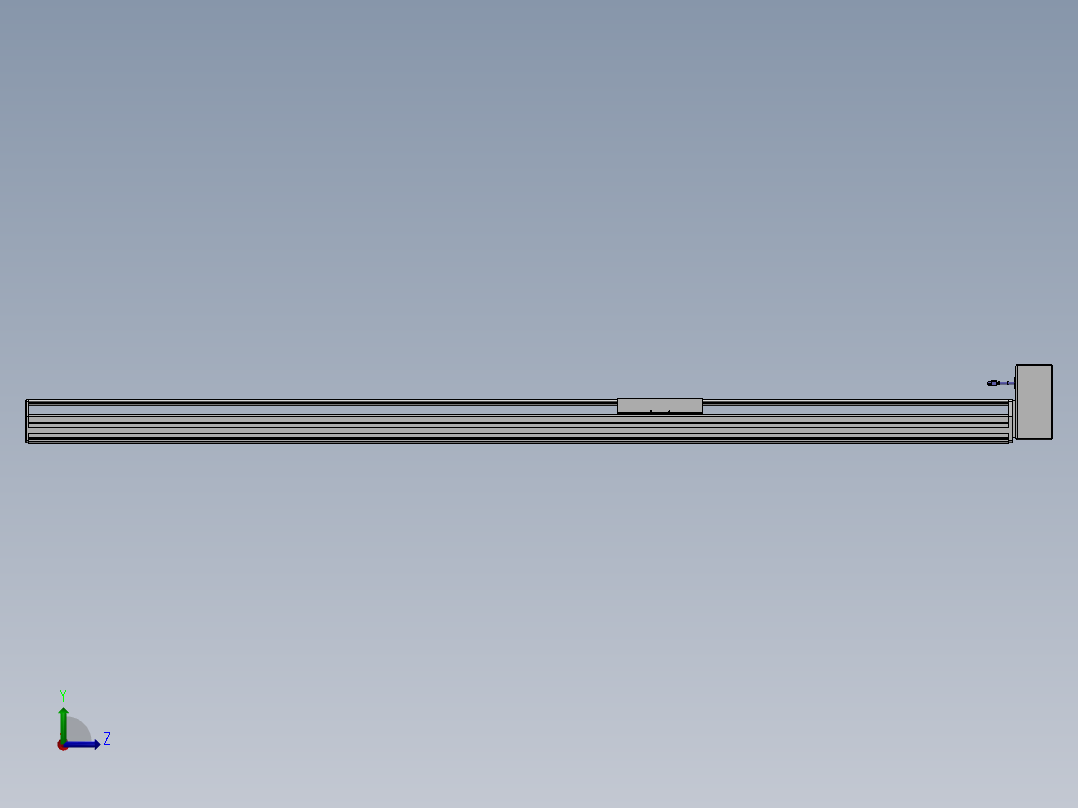 精密模组MT220-L150-2300-LU-M75-C4左视图