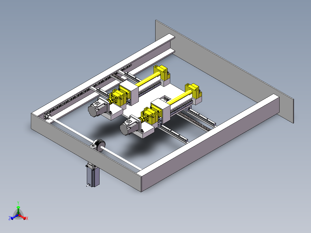 配合机器人正等轴测图