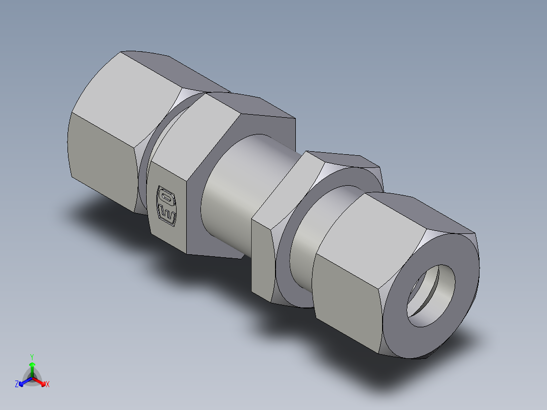 卡套式工业通用硬管接头EO_Bulkhead_union_SV12SCF