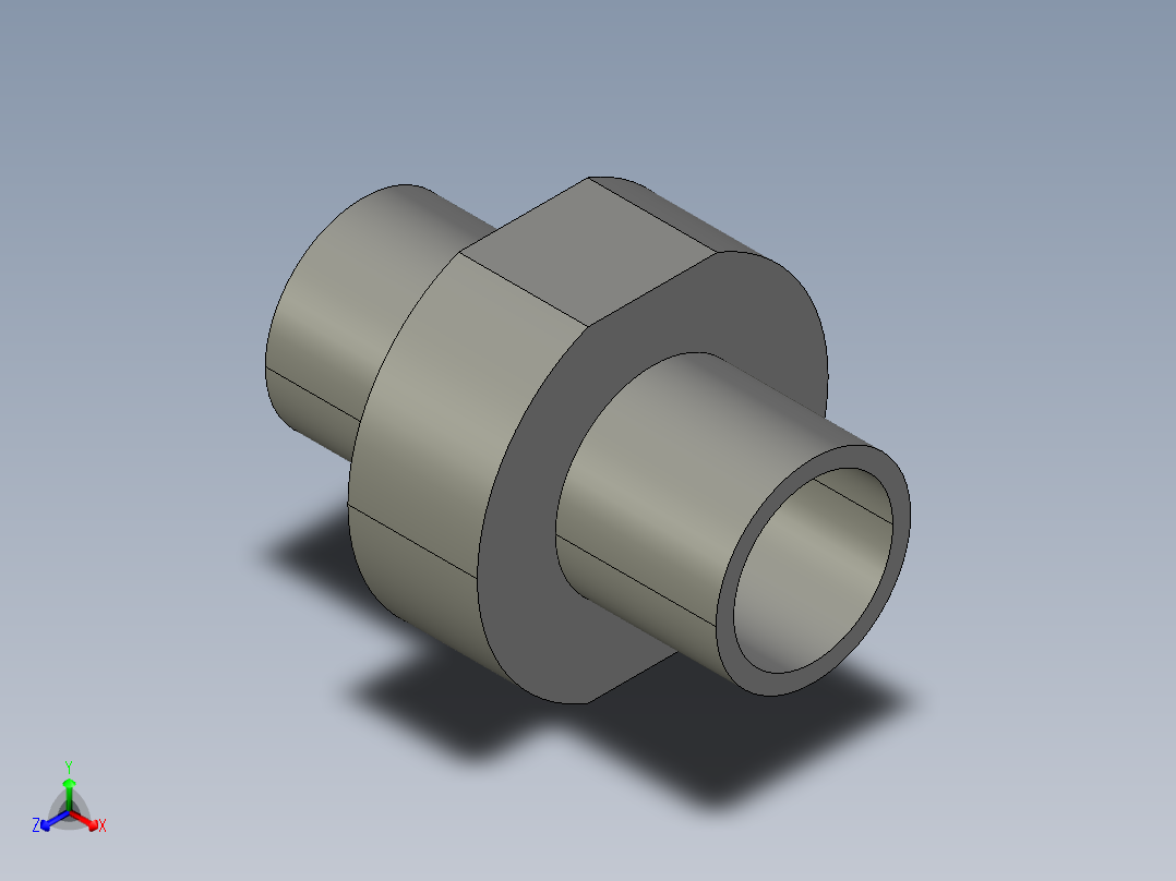 仪器配件正等轴测图