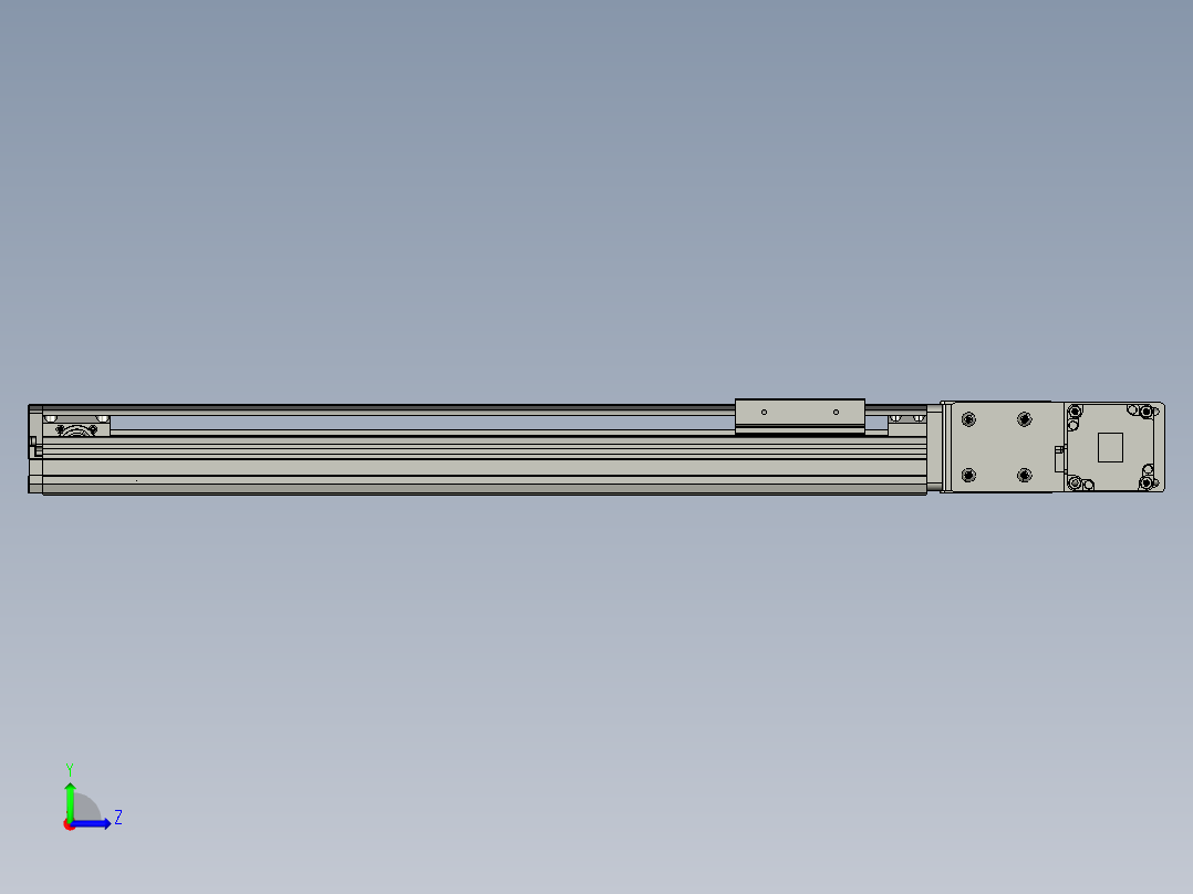 模组FTB10-R-400左视图