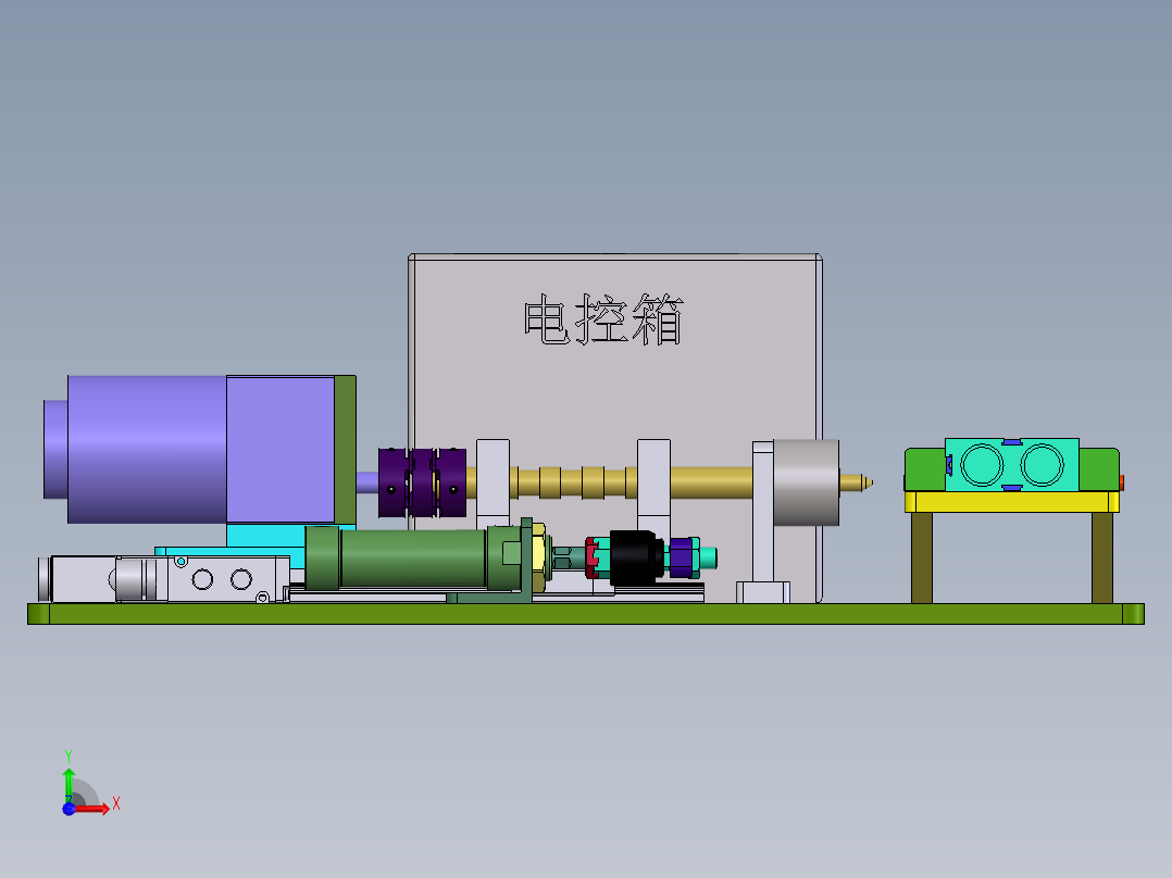 管成型工装sw21可编辑前视图
