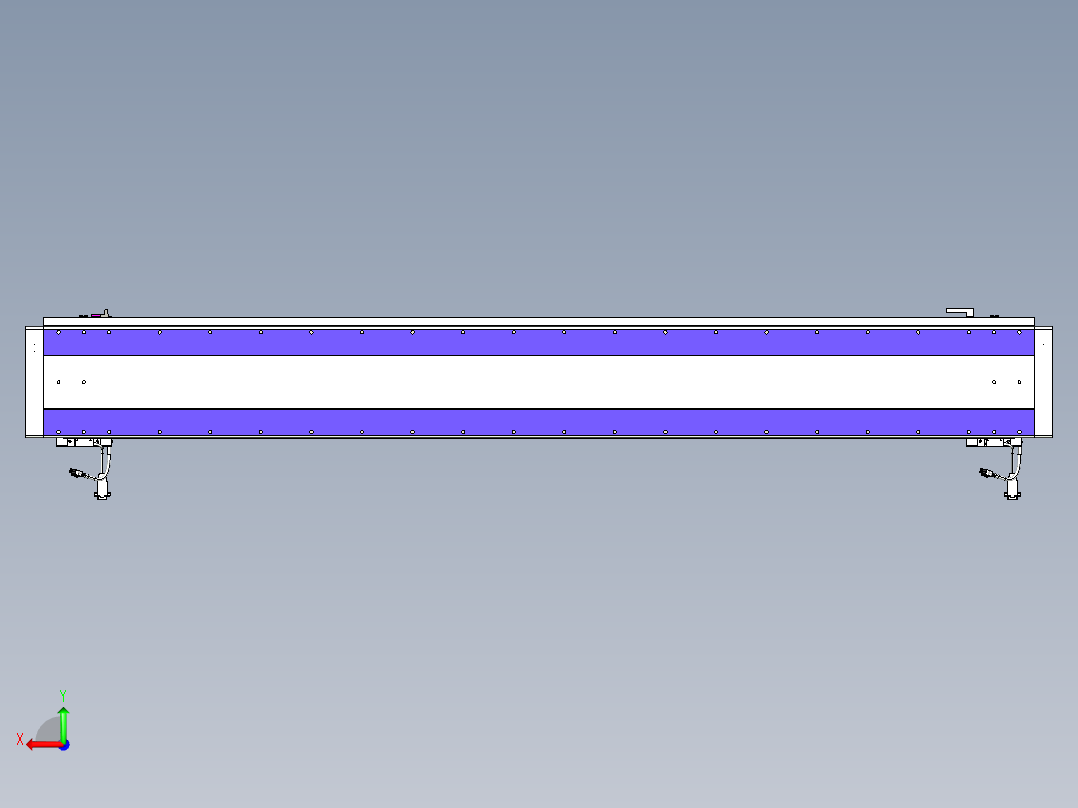 威洛博VL系列3d模型模组2VL22H1Y-S1650后视图