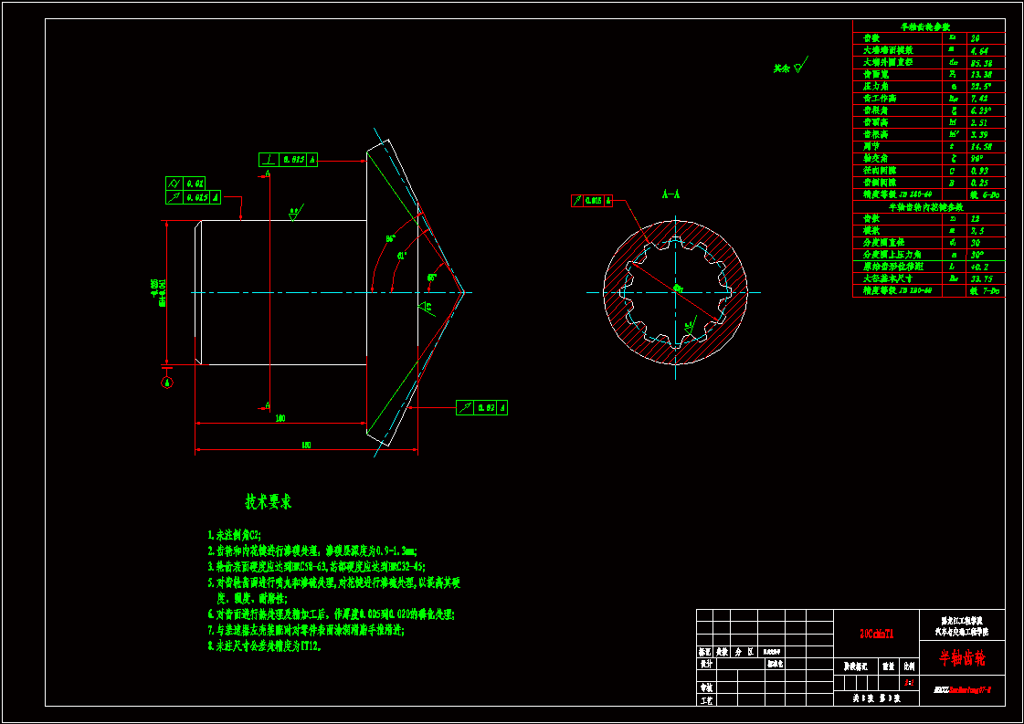 QC368-长安牌SC1050KW31型载货汽车后驱动桥的设计汽车类设计[全套CAD和文档]
