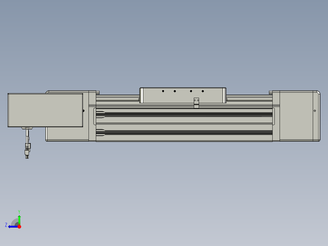威洛博直线电机模组EB20-L224-S200-BL-ZP75-MS3-5K右视图