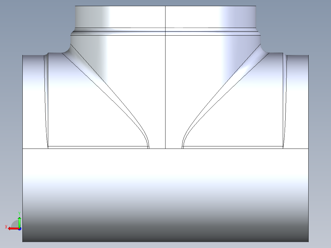 船舶管路系统S23A_SeaDrainPLUS_CleanOutTee-SxSxFPT_37E161104_4in Sea Drain Plus - Cleanout Tee- SxSxFPT后视图