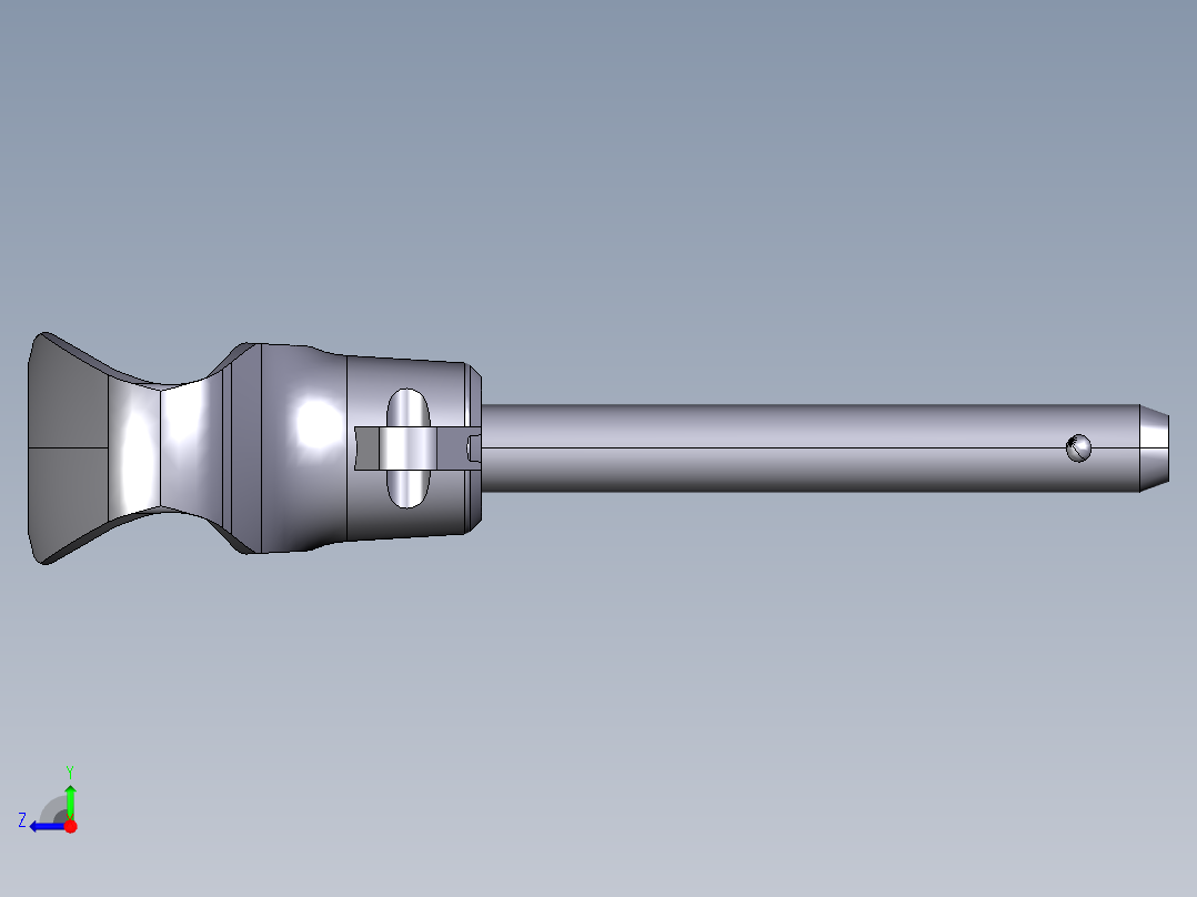 定位扣件(B)2237,2238-3D多系列多零件图纸模型右视图