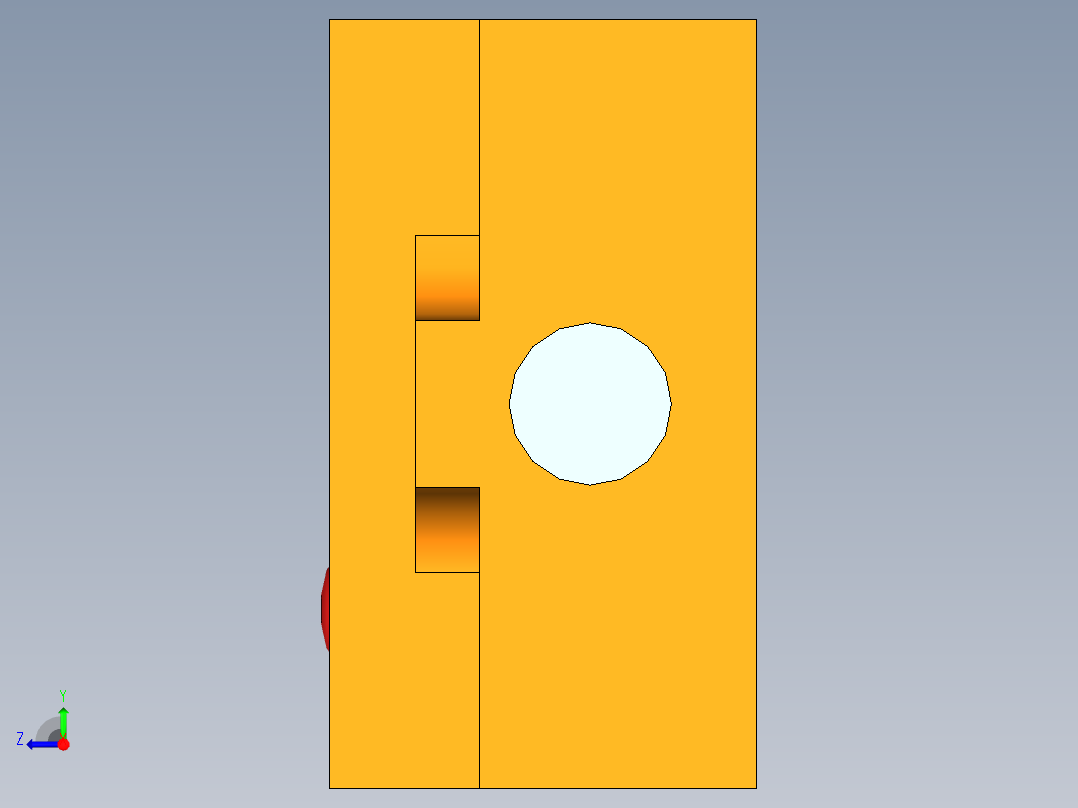 接近传感器CSF31-E04右视图