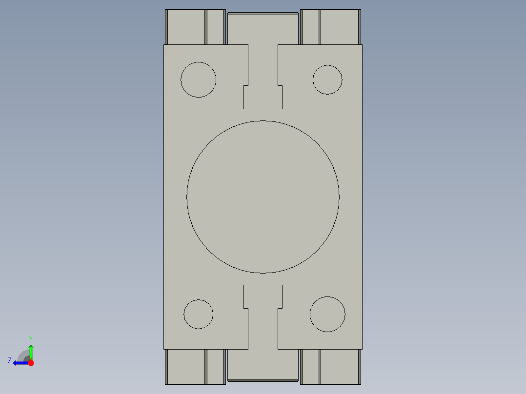 普通气爪PH01-25A右视图