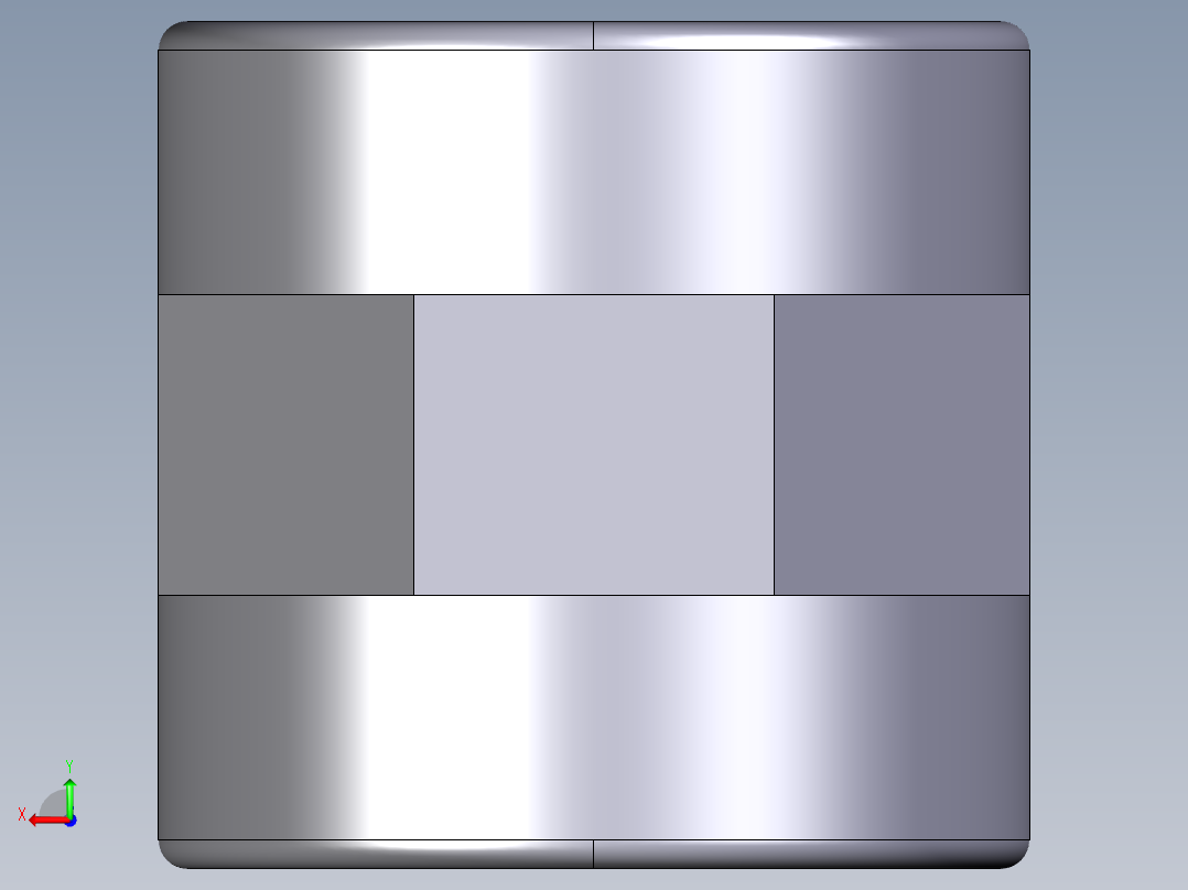 5MIFV 用溶剂焊接插座D和BSP螺纹母端R双插座后视图
