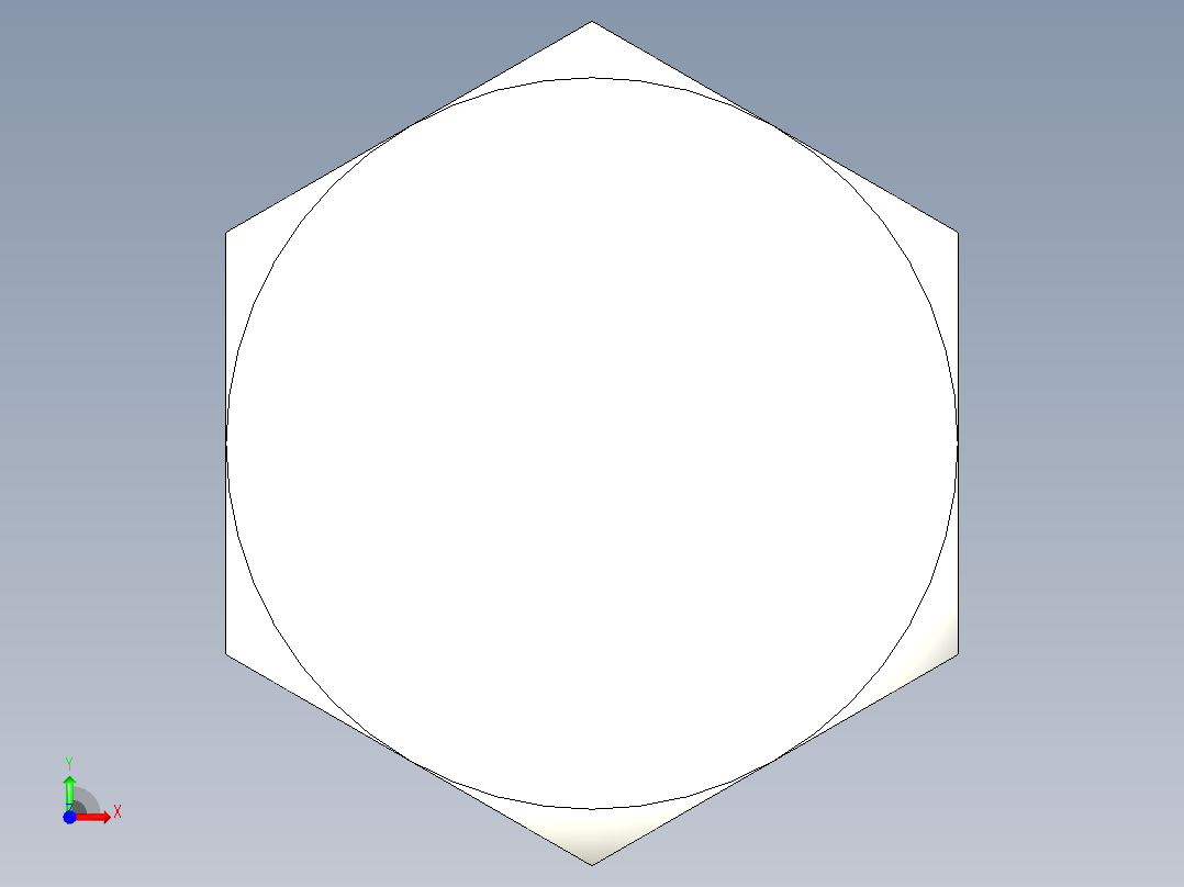 不銹鋼外六角螺絲RSCBB-3D多系列多零件图纸模型前视图