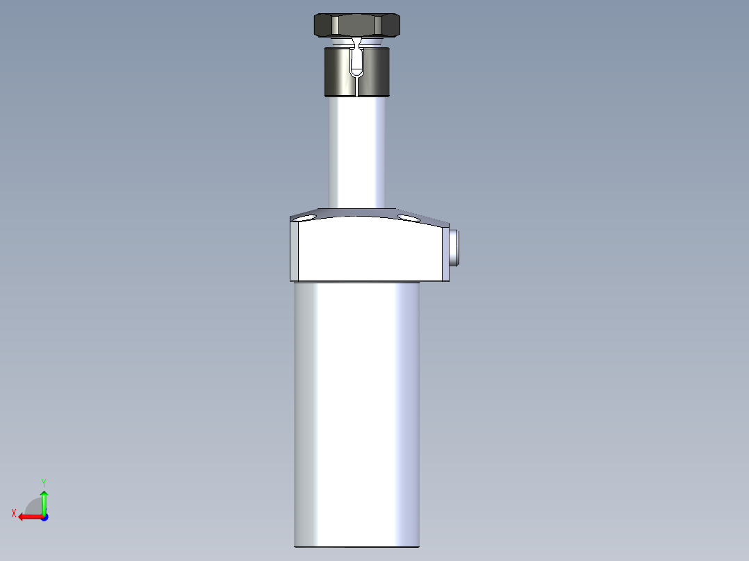 KOSMEKLHA0480-CL-Q30_R01多系列多零件图纸模型后视图