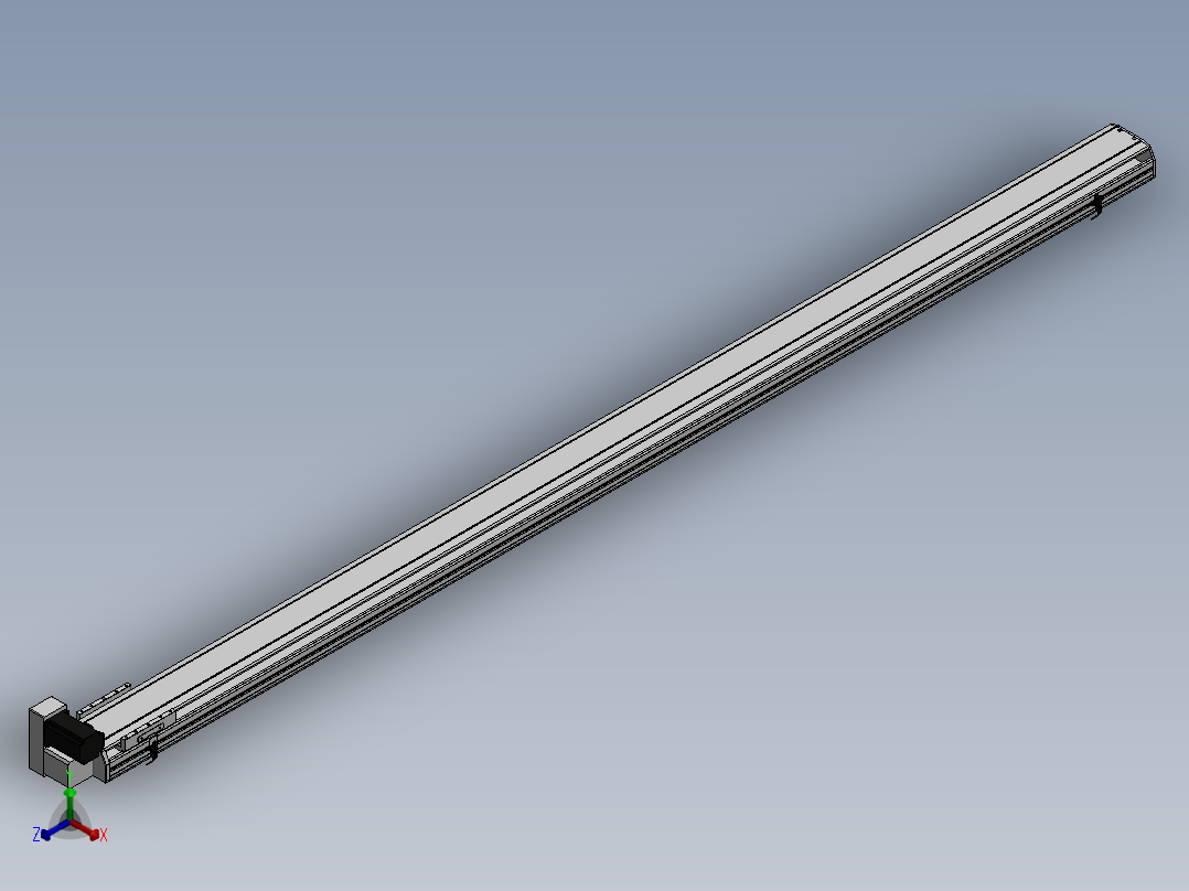 精密模组MT140-L110-2600-LU-M40-C4正等轴测图