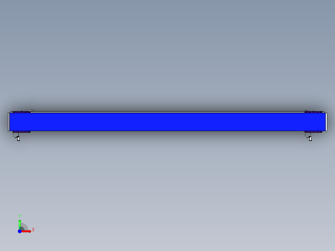 威洛博VL系列直线电机模组-2VL22H3-S3300前视图