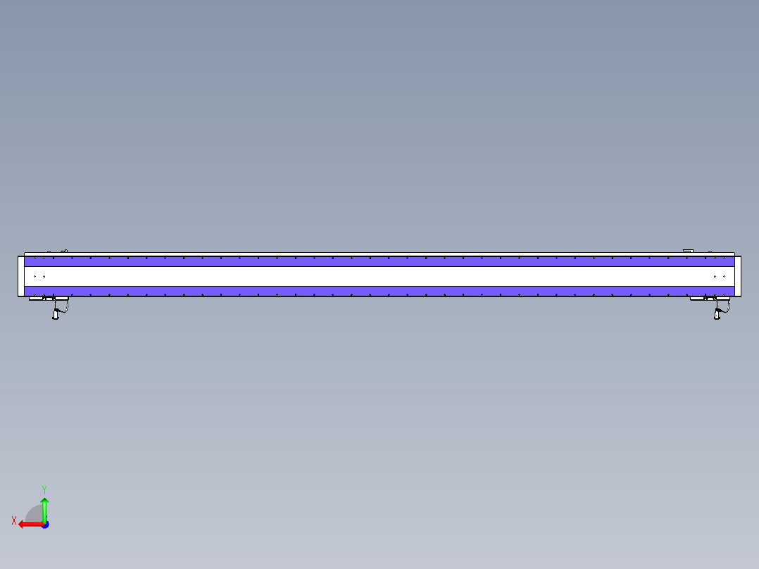 威洛博VL系列直线电机模组-2VL22H3-S3300后视图