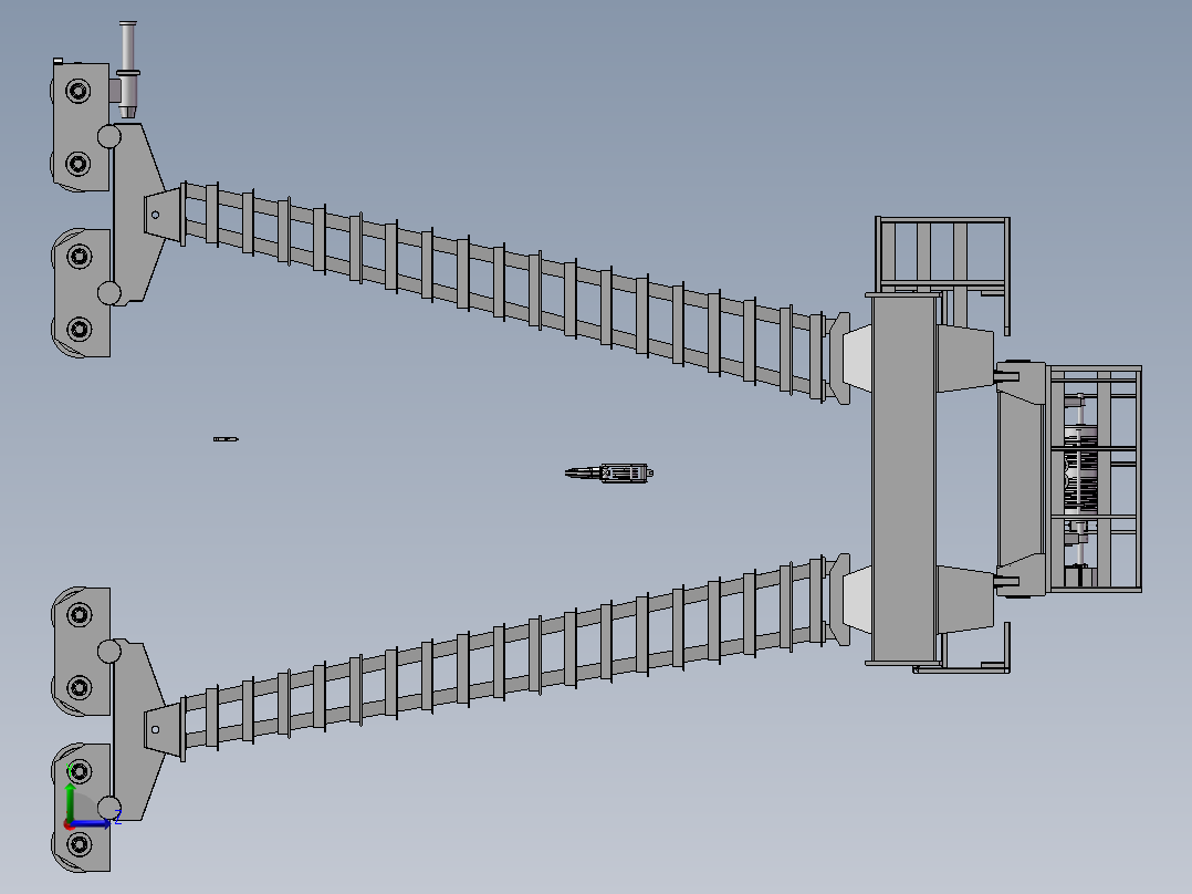 门式起重机设备设计左视图