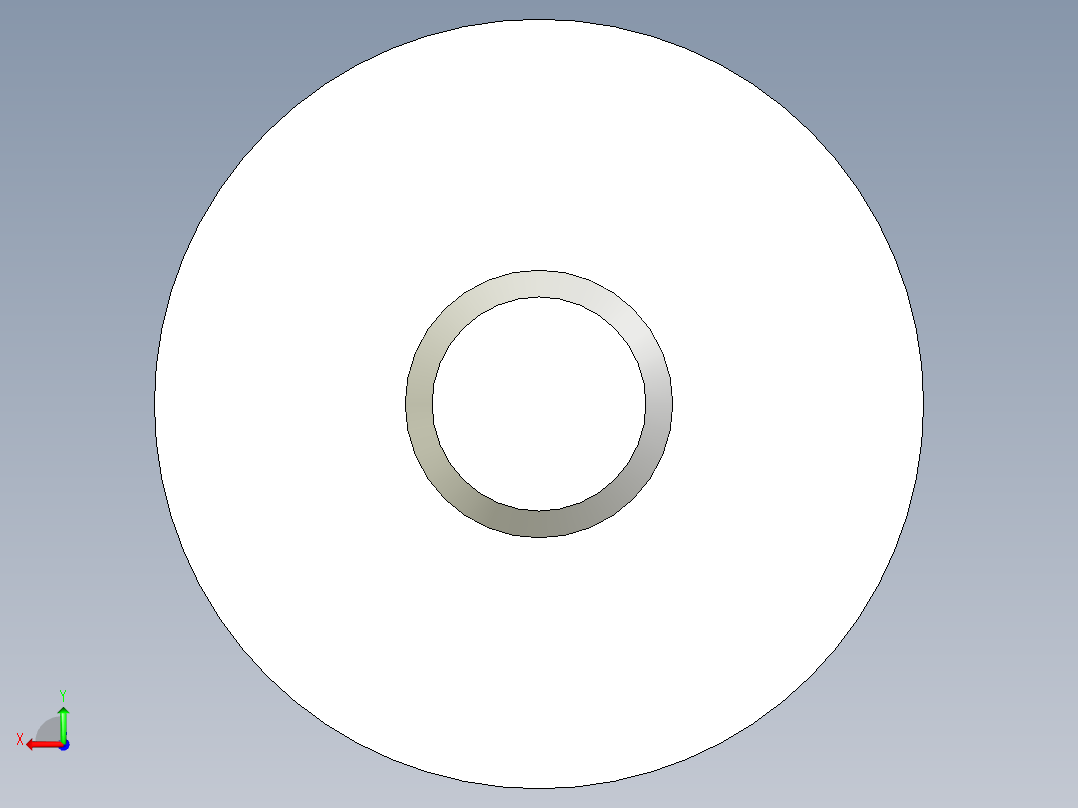 萬向滾珠54-3D多系列多零件图纸模型后视图