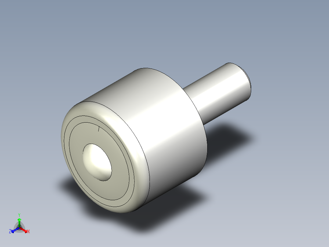 萬向滾珠54-3D多系列多零件图纸模型正等轴测图