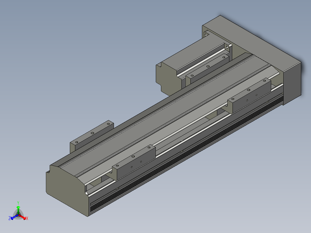 直线模组LHAT10-CA-S250-L-C3设计图纸