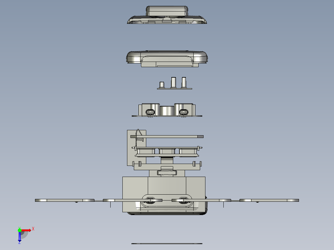 neurotrac-labour-tens-machine-疼痛管理机俯视图