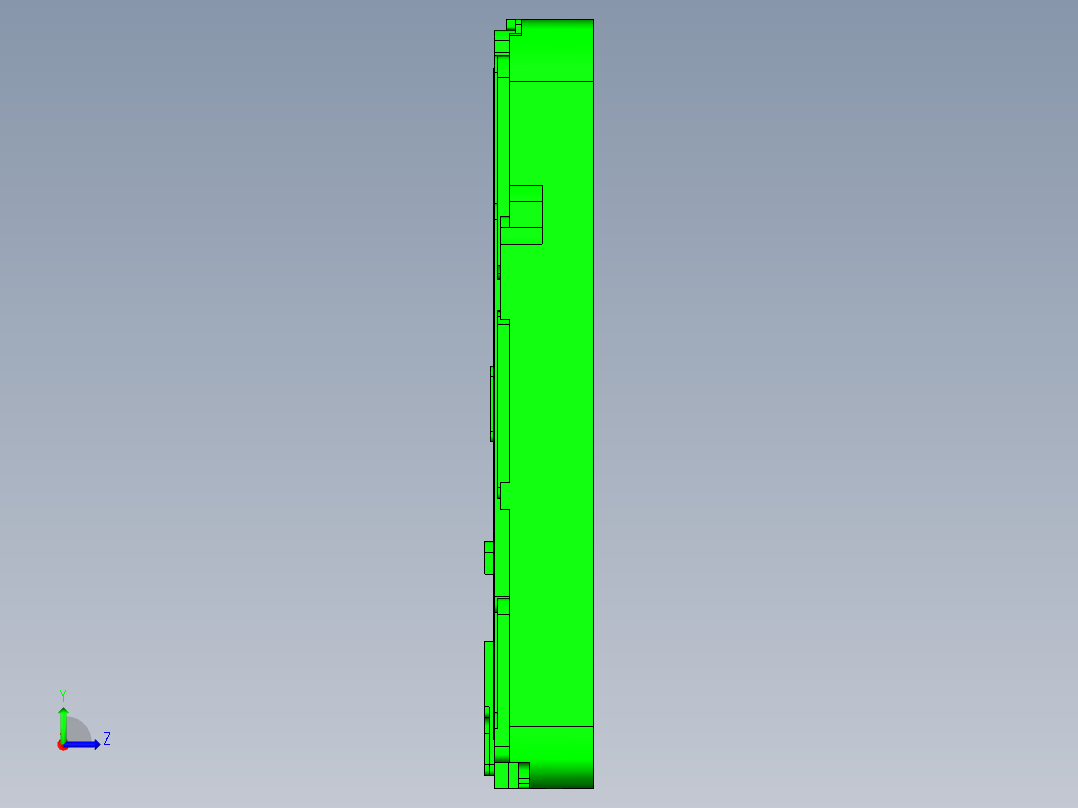 SIVA-CNC7-GAIBAN-161226左视图