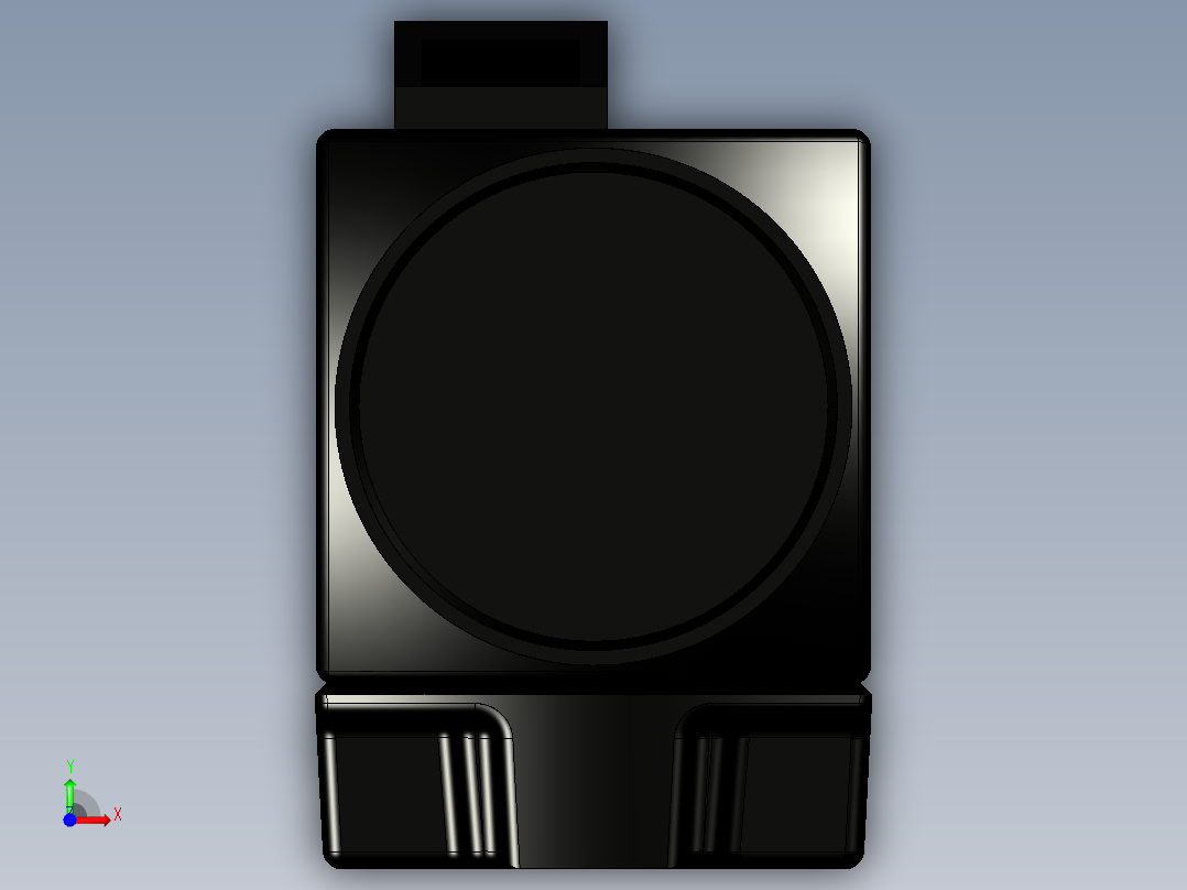 基恩士XG-035C_M_kc图纸模型前视图