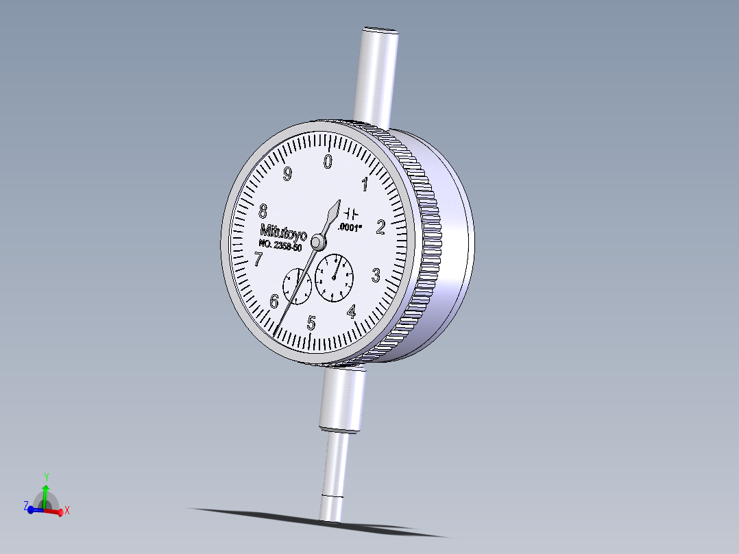 百分表模型-756605