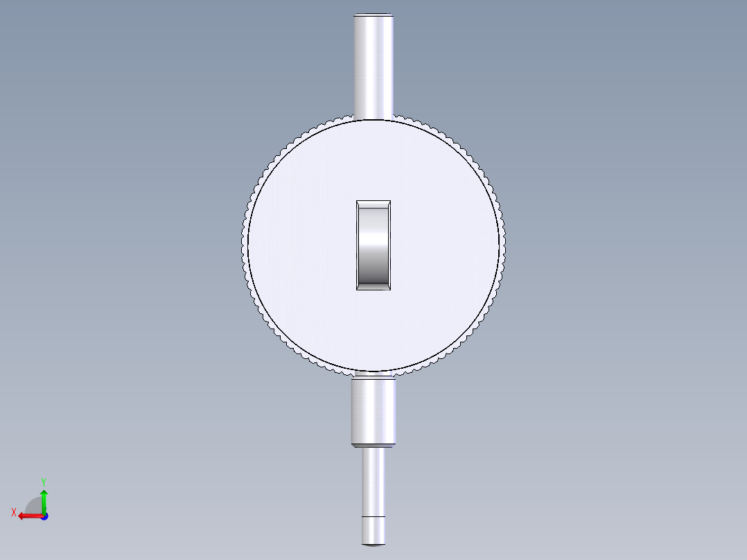 百分表模型-756605后视图